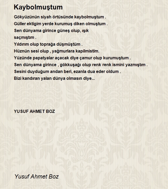 Yusuf Ahmet Boz