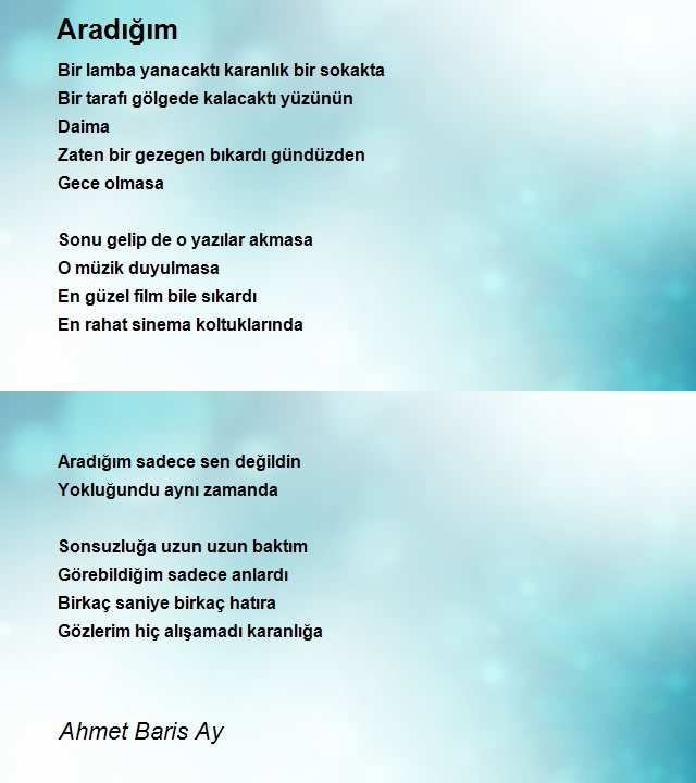 Ahmet Baris Ay