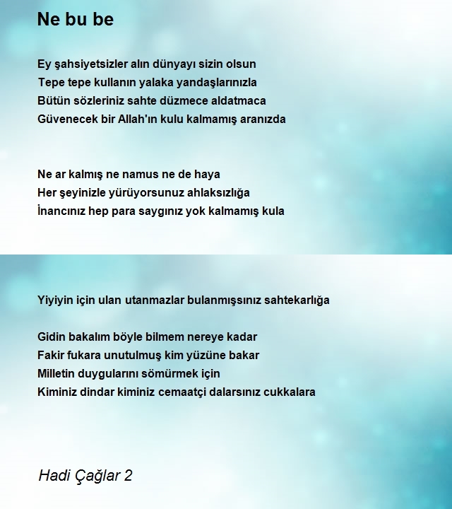 Hadi Çağlar 2