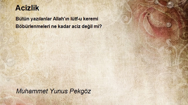 Muhammet Yunus Pekgöz