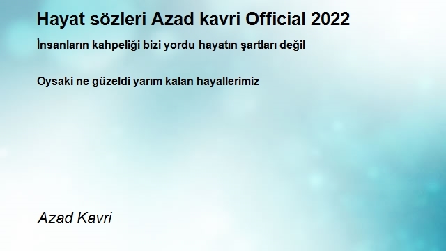 Azad Kavri