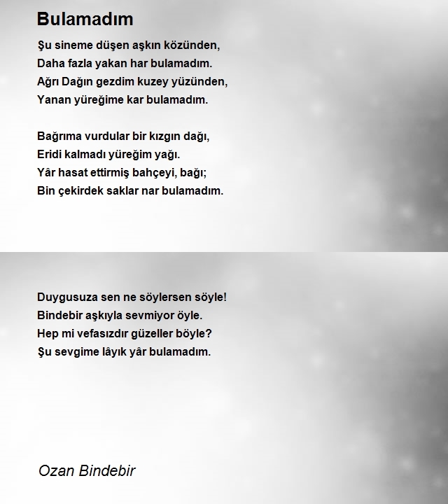 Ozan Bindebir