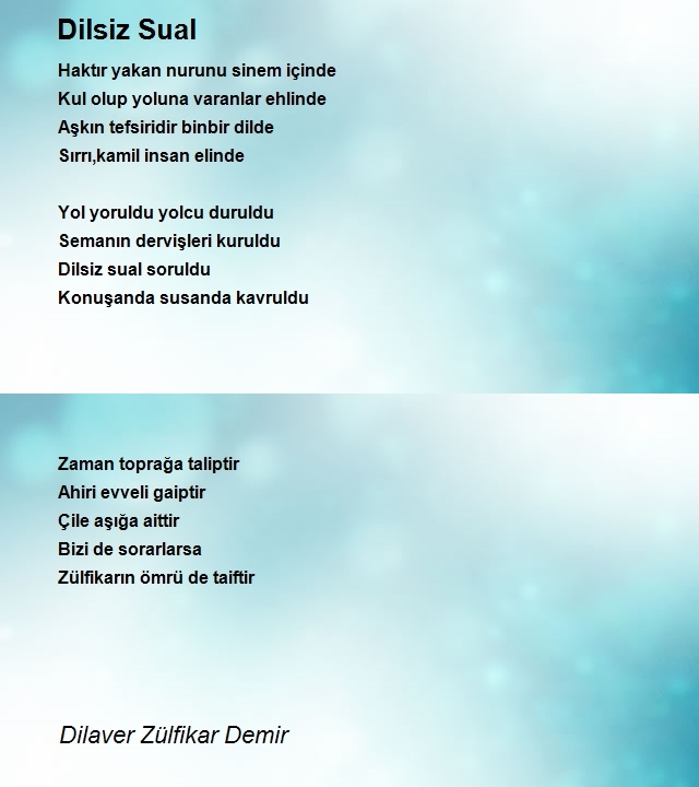 Dilaver Zülfikar Demir