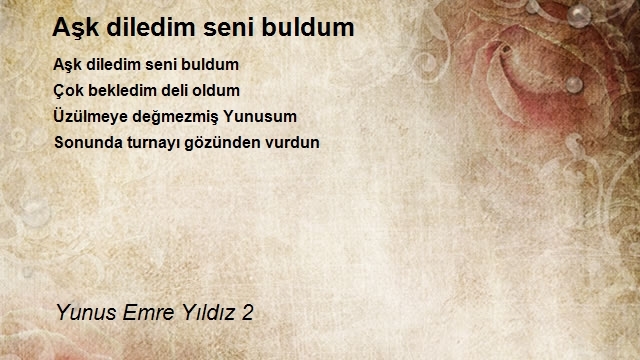 Yunus Emre Yıldız 2