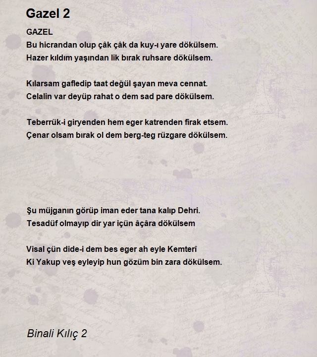 Binali Kılıç 2