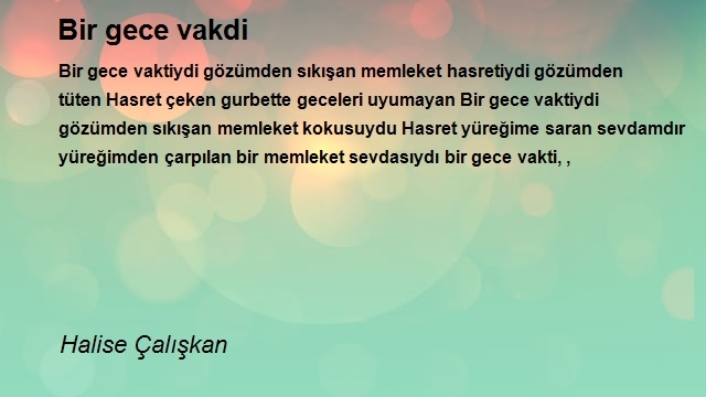 Halise Çalışkan