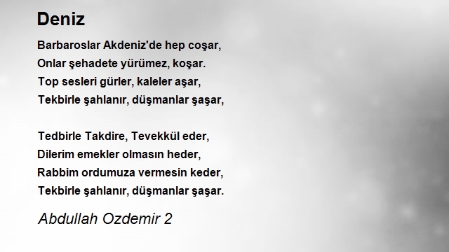 Abdullah Ozdemir 2