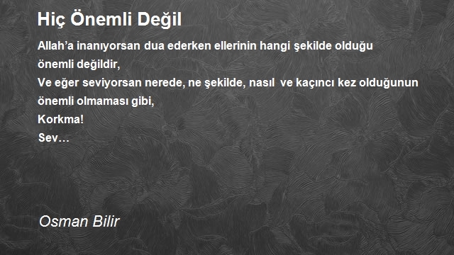 Osman Bilir