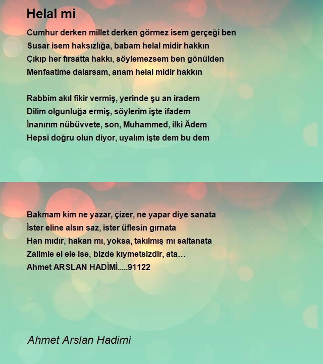 Ahmet Arslan Hadimi