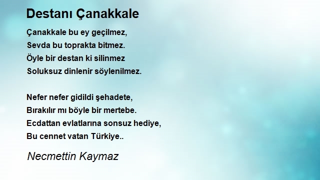 Necmettin Kaymaz