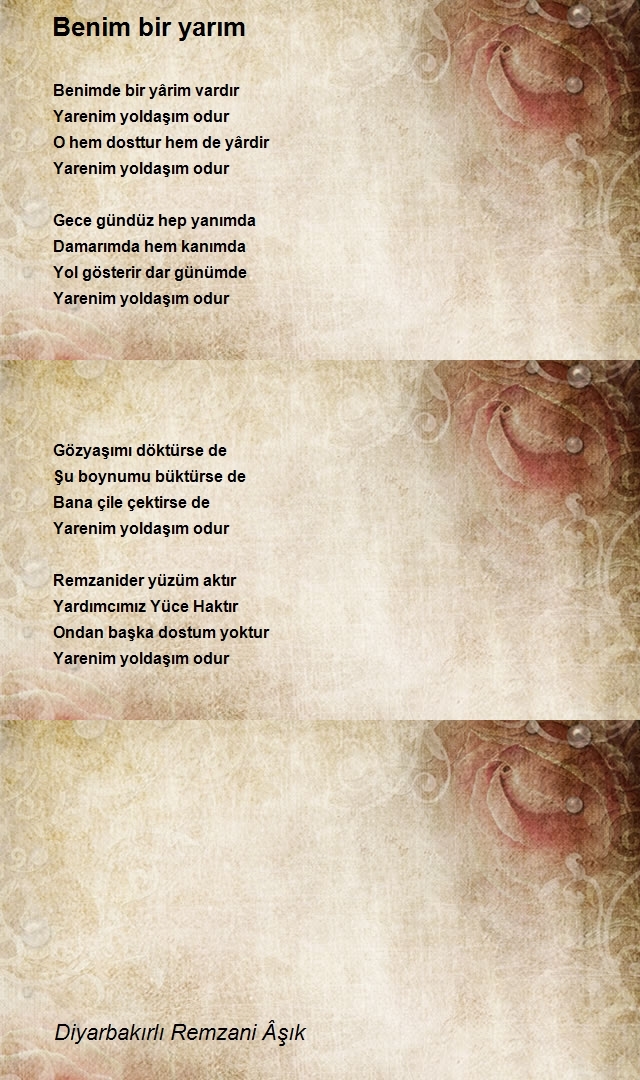 Diyarbakırlı Remzani Âşık