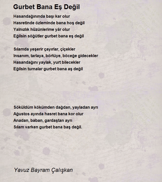 Yavuz Bayram Çalışkan