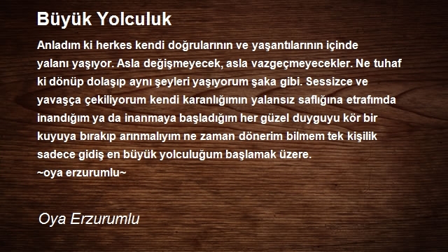 Oya Erzurumlu