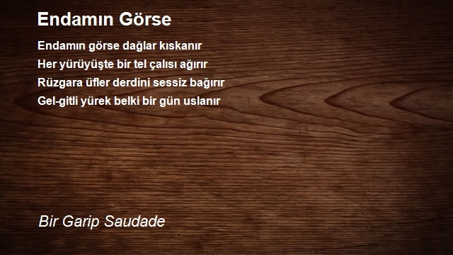 Bir Garip Saudade