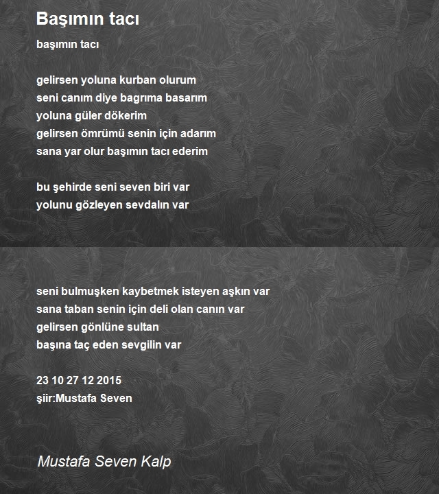 Mustafa Seven Kalp