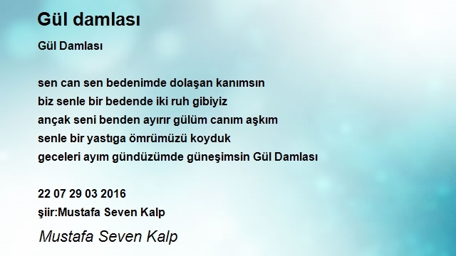 Mustafa Seven Kalp