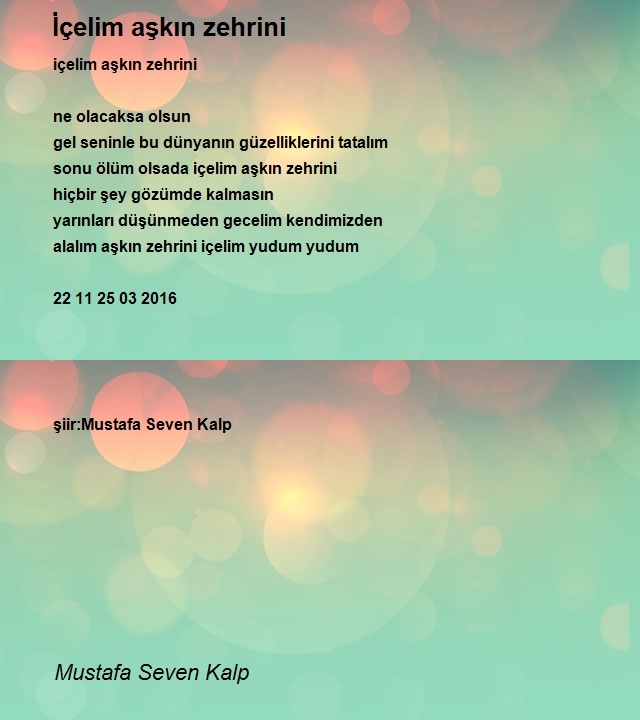 Mustafa Seven Kalp