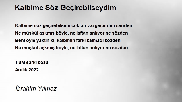 İbrahim Yılmaz