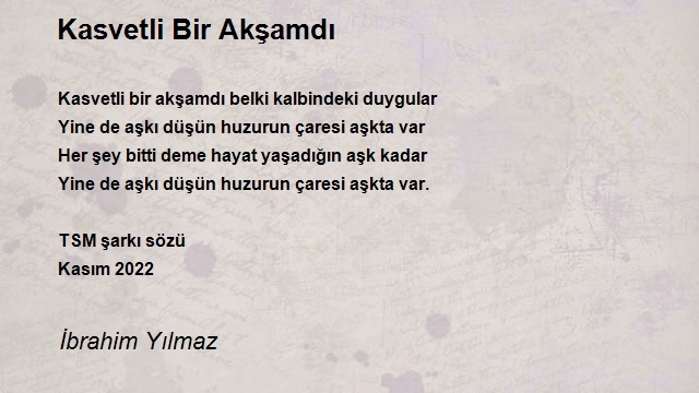 İbrahim Yılmaz