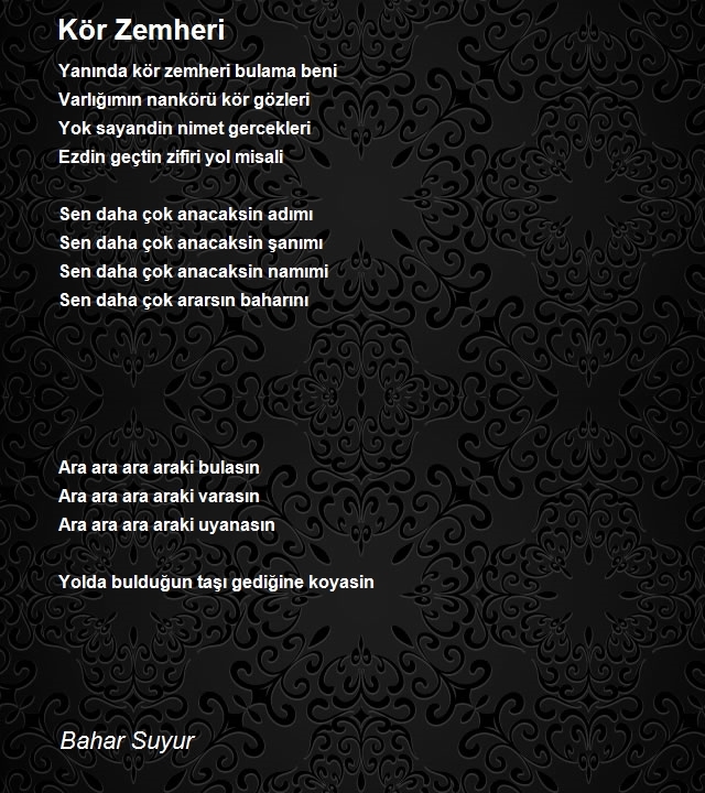 Bahar Suyur