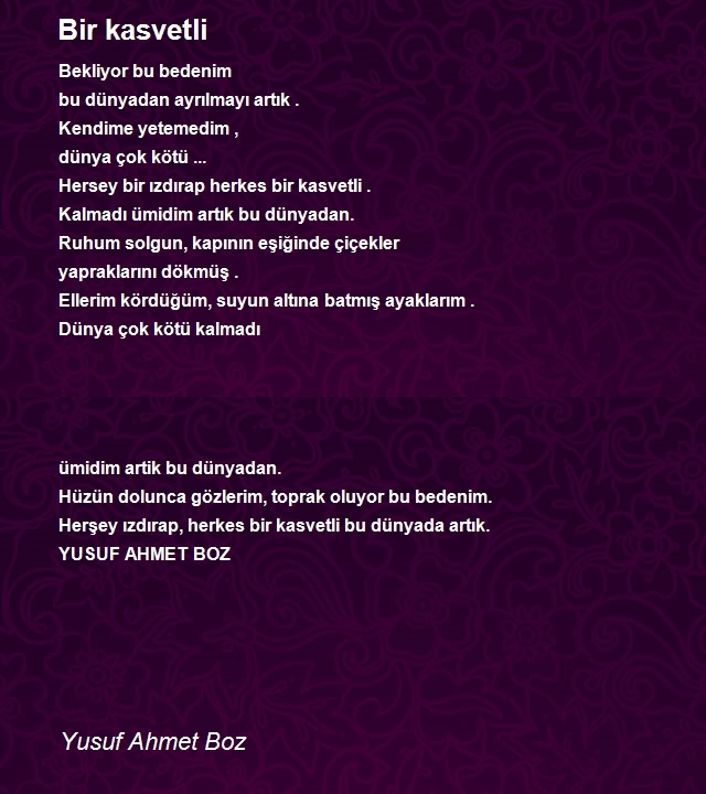 Yusuf Ahmet Boz