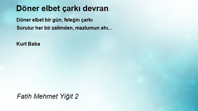 Fatih Mehmet Yiğit 2