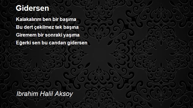 Ibrahim Halil Aksoy