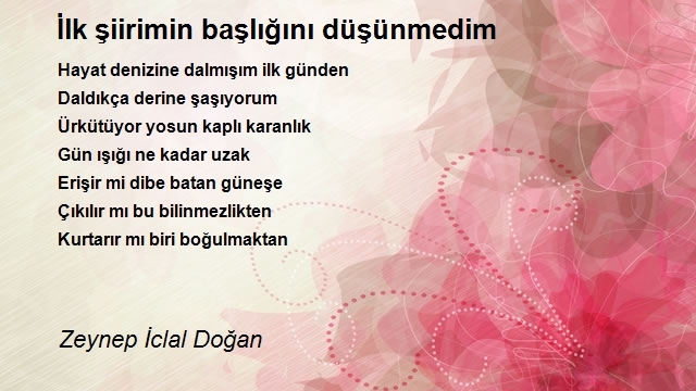 Zeynep İclal Doğan