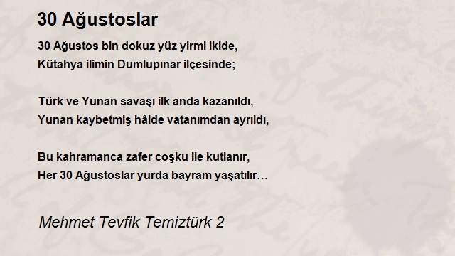 Mehmet Tevfik Temiztürk 2