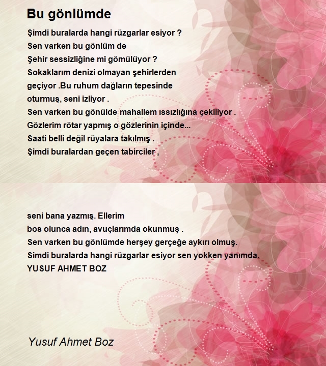 Yusuf Ahmet Boz