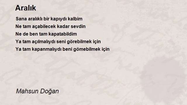 Mahsun Doğan