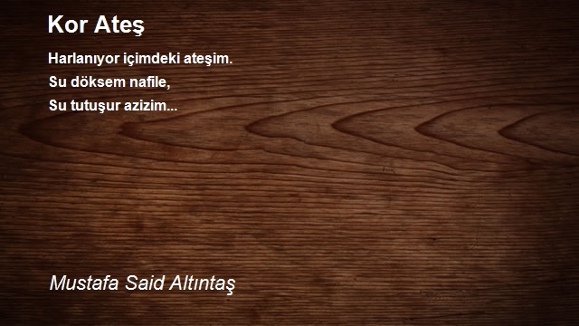 Mustafa Said Altıntaş