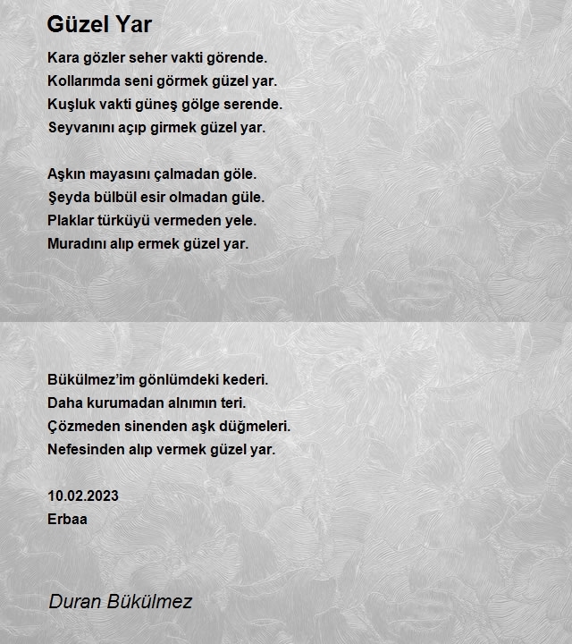 Duran Bükülmez