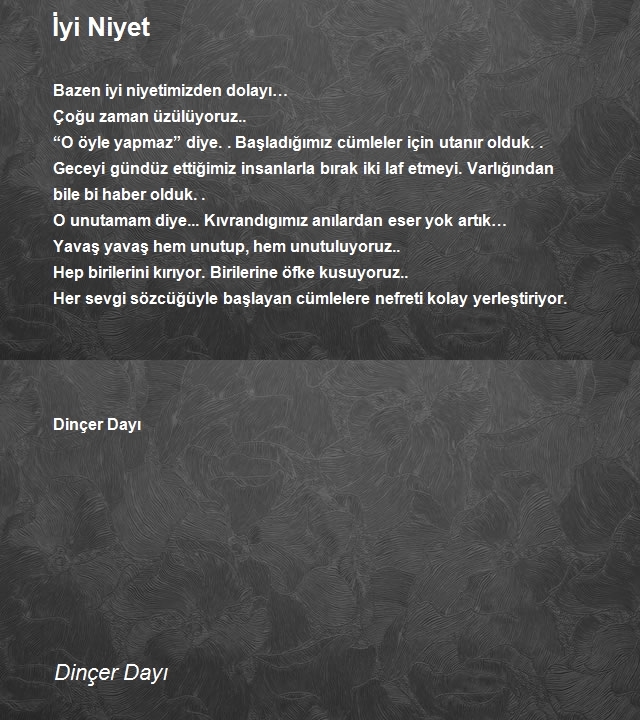 Dinçer Dayı