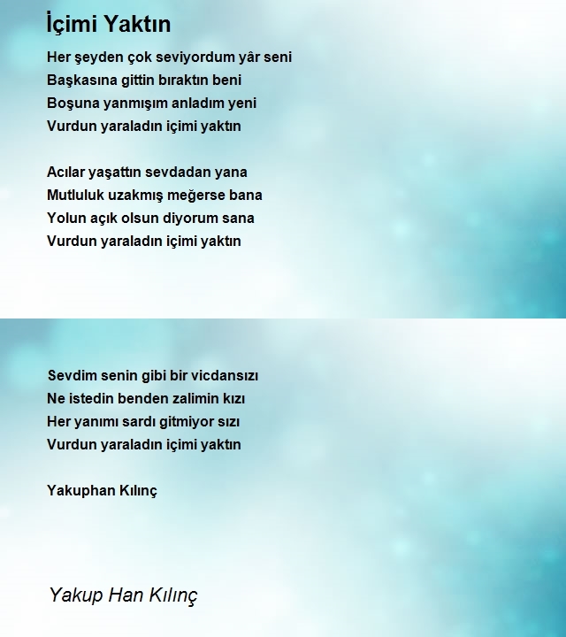 Yakup Han Kılınç