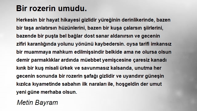 Metin Bayram