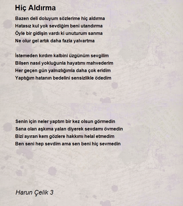 Harun Çelik 3