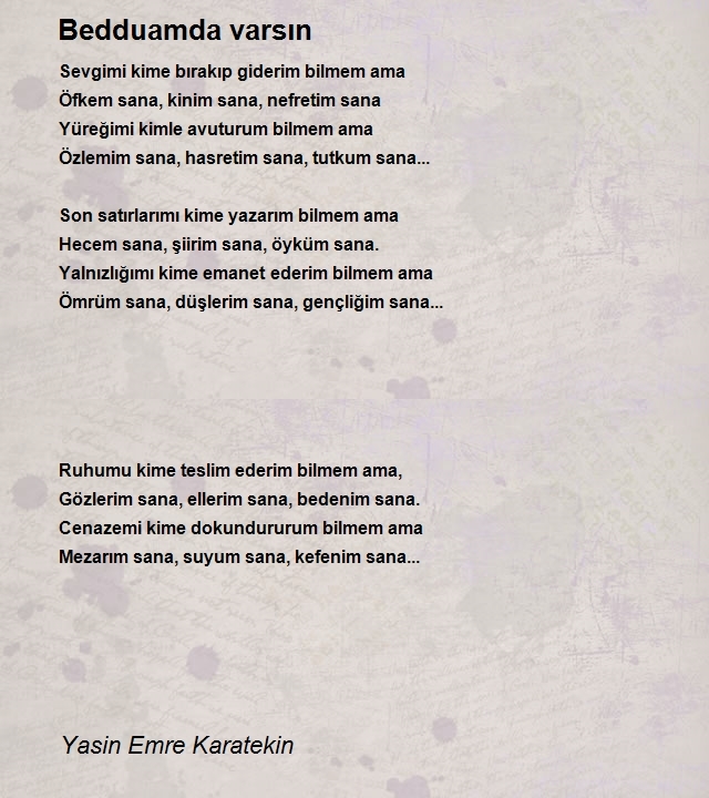 Yasin Emre Karatekin