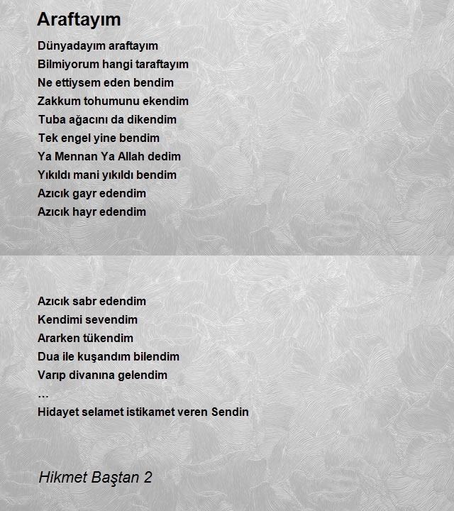 Hikmet Baştan 2