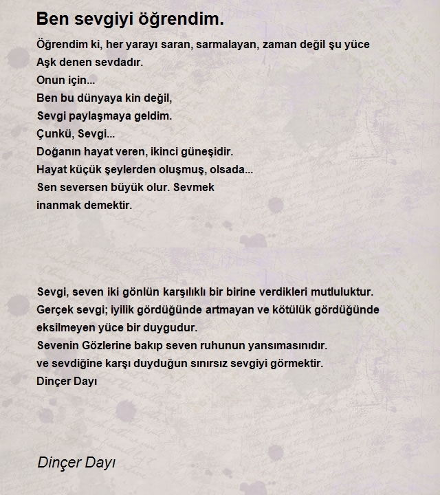 Dinçer Dayı