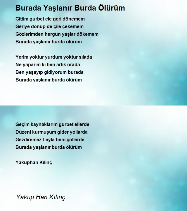 Yakup Han Kılınç