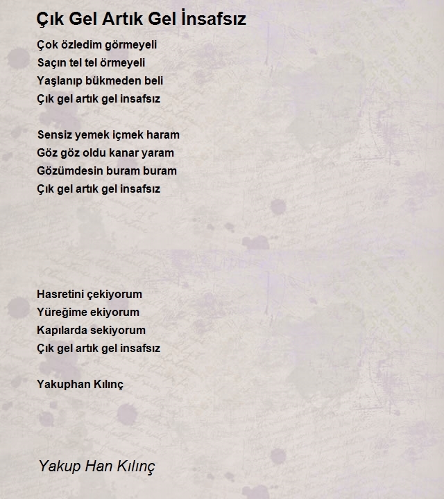 Yakup Han Kılınç