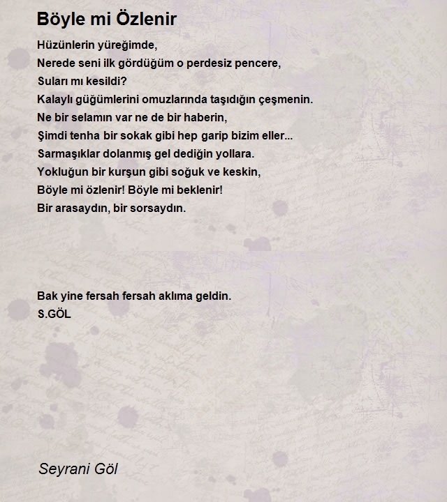 Seyrani Göl