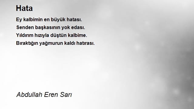 Abdullah Eren Sarı