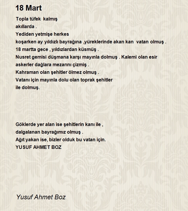 Yusuf Ahmet Boz