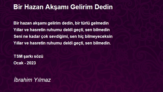 İbrahim Yılmaz