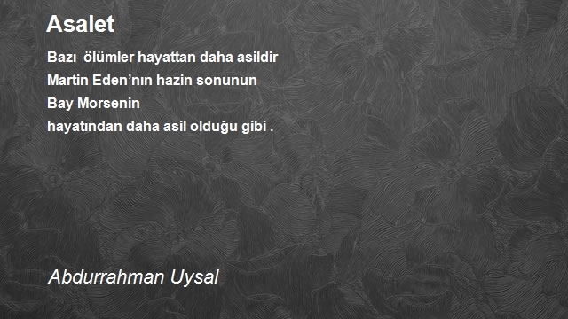 Abdurrahman Uysal