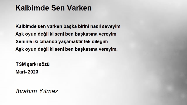 İbrahim Yılmaz