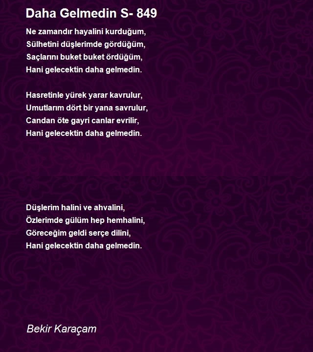 Bekir Karaçam