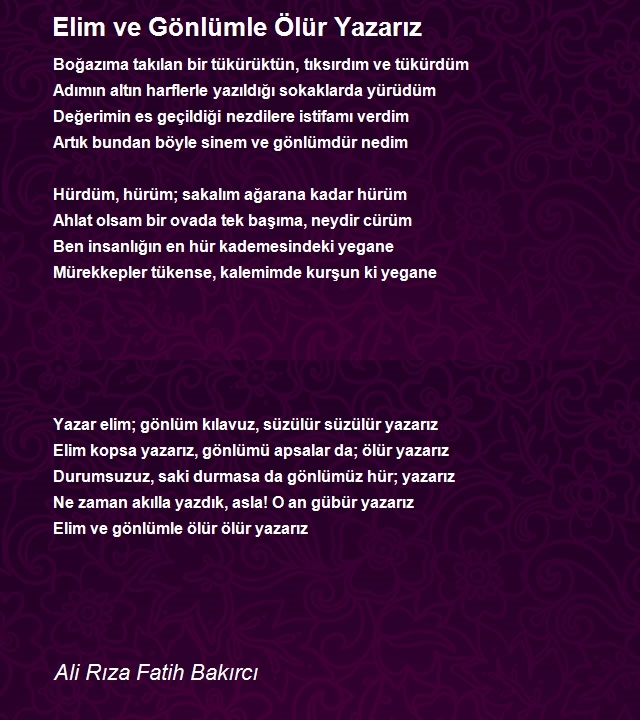 Ali Rıza Fatih Bakırcı